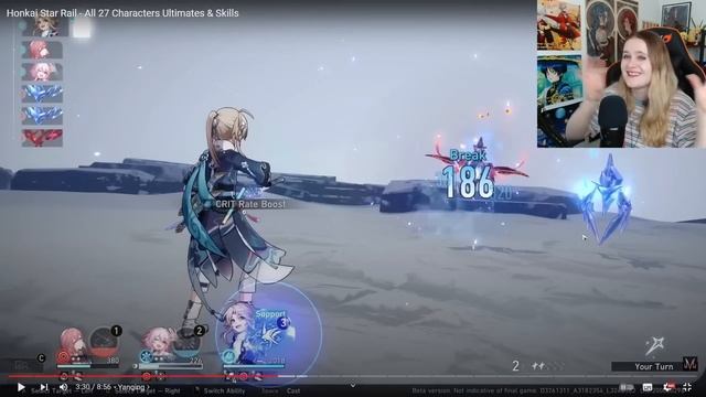 Reacting to ALL the Honkai: Star Rail Characters смотреть онлайн