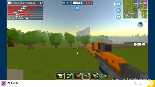 TESTING THE BATTLE ROYALE MOD ON MAD GUNZ ft.mi_gamingYT смотреть онлайн