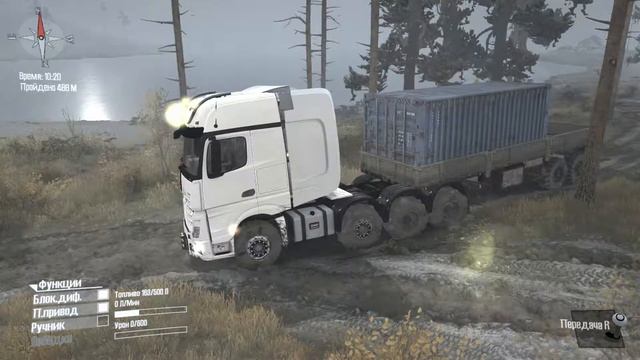 [Mod] Mercedes-Benz MP4-A – ST: MudRunners смотреть онлайн