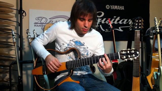 Miguel Rivera - Test New Silent Guitar YAMAHA.avi смотреть онлайн