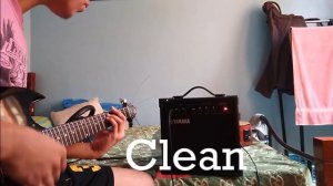 Clean settings | YAMAHA GA15II Guitar Test