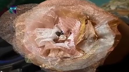 Шьем цветы из ткани. Мастер класс