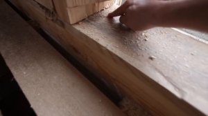 Окосячка проемов в брусовом доме