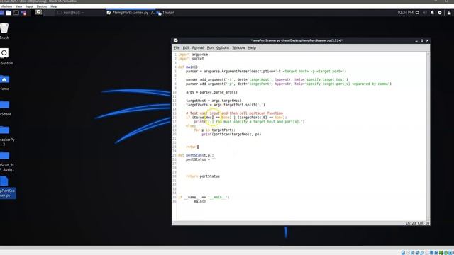 PortScanner simple смотреть онлайн