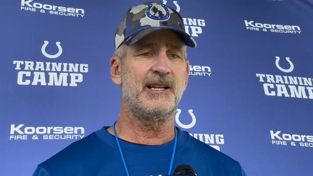 Indianapolis Colts - Frank Reich not a fan of Camp fights like today's between Pittman and McLeod! смотреть онлайн