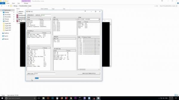 Polaris Bios Editor как им пользоваться чтобы прошивать карты AMD