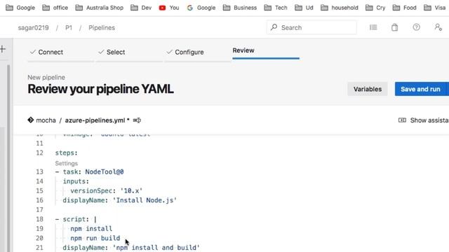 Mocha tests execution in Azure смотреть онлайн