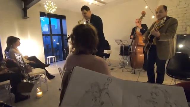 Jazz Sketches. Наброски простым карандашом, графит. Рисование с натуры. смотреть онлайн
