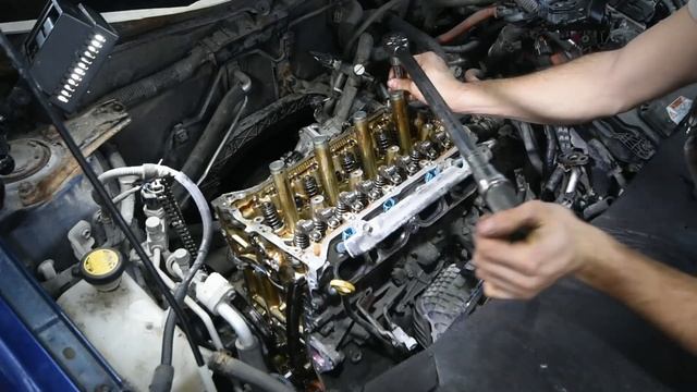 Toyota Prius head gasket replacement смотреть онлайн