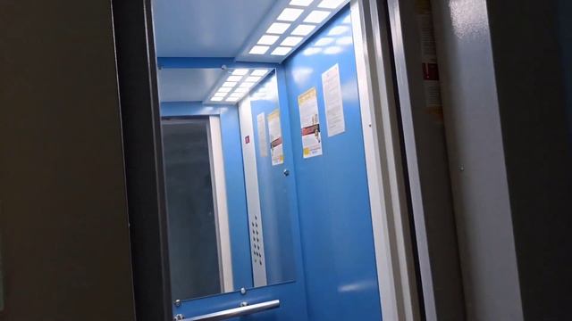 ДО ЗАМЕНЫПОСЛЕ ЗАМЕНЫ.Старый лифт Самарканд и новый синий лифт ЩЛЗ-2022 г.в.Город Уфа!