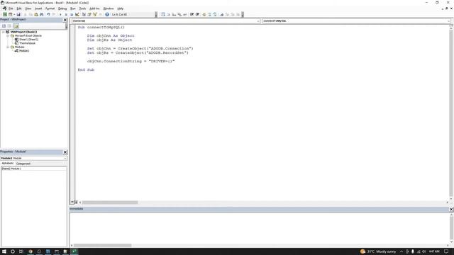 connect excel to mysql using vba смотреть онлайн