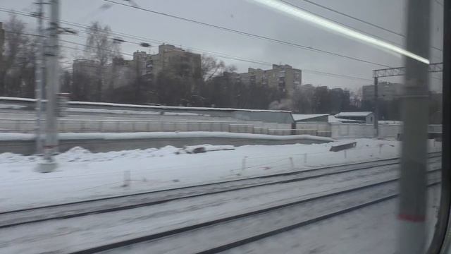 От ст. Москва-Смоленская до ст. Одинцово на ЭД4М-0500 ЦППК РЭКС смотреть онлайн