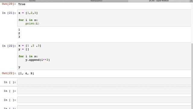 #4. Lists in Python | Tutorial смотреть онлайн