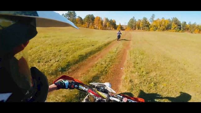 Покатушки на питбайке Racer 125 - 2018г смотреть онлайн