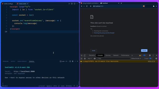 Using WebSockets With SvelteKit смотреть онлайн