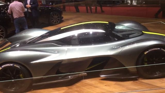 Aston Martin Valkyrie Red Bull AMR Adrian Newey Supercar At 2017 Geneva Motorshow
