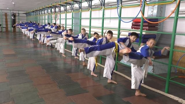 2017 февраль Аттестация на пояса, вручение сертификатов по кикбоксингу 06 смотреть онлайн