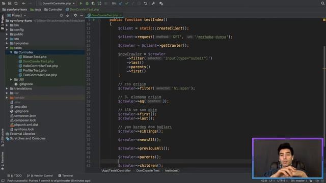 Symfony Kursu - DomCrawler Bileşeni смотреть онлайн