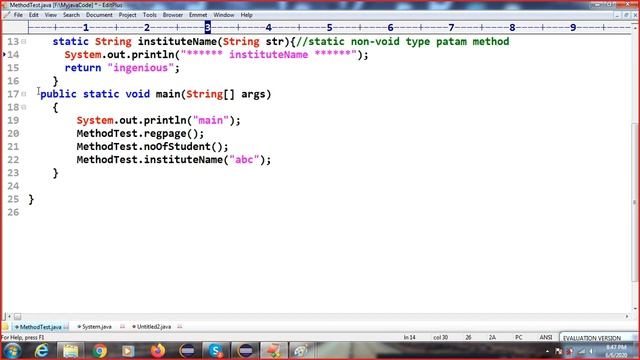 What is Method|Why Method|Type of Method Core Java Online Live Session смотреть онлайн