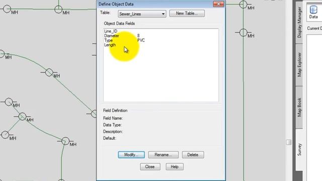 AutoCAD Map 3D 2011 - Modify an Object Data Table смотреть онлайн
