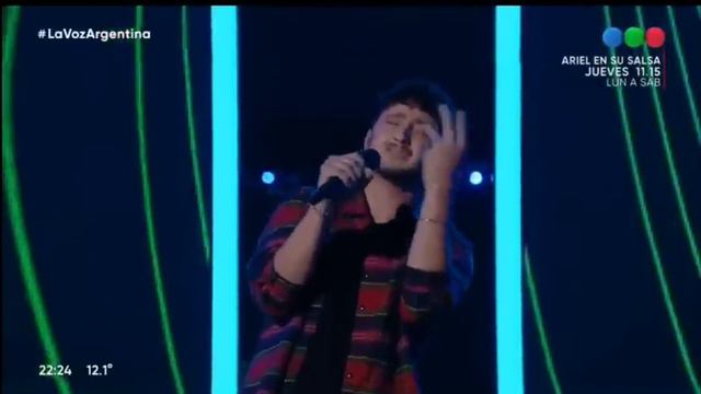 Elias Pardal canta en la voz argentina audiciones 2022 смотреть онлайн