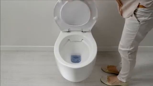 Безободковый унитаз Hatria смотреть онлайн