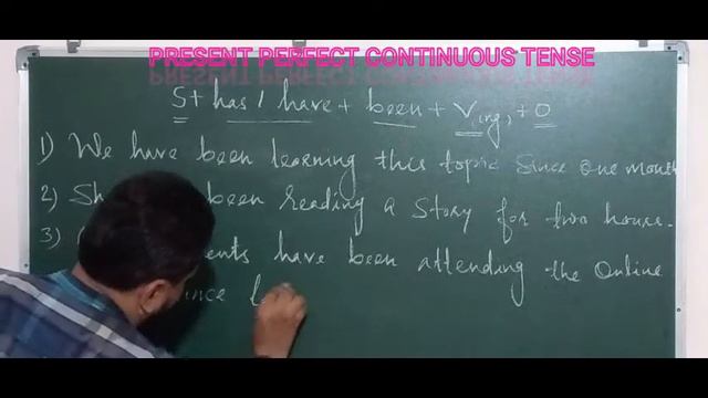 Present Perfect Continuous Tense смотреть онлайн