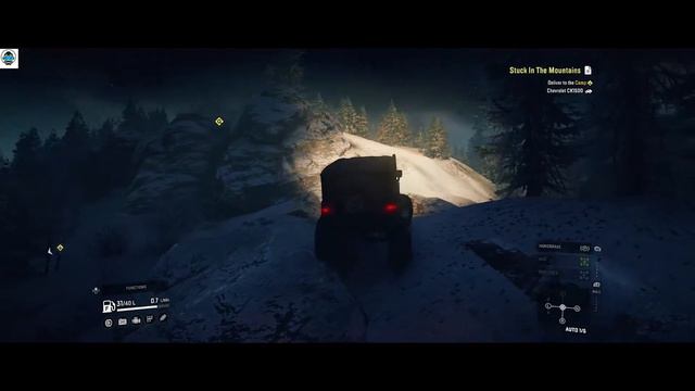SNOW RUNNER KHAN 39 Marshall RECOVER CHEVROLET CK1500 STRUCK IN MOUNTAIN GAMEPLAY смотреть онлайн