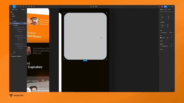 Nickelfox Speed Art | UI design using Figma | Gifting Mobile App смотреть онлайн