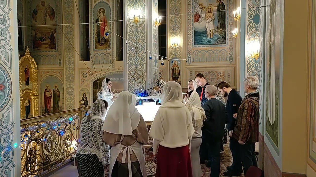 Стихиры "на хвалитех" праздника, глас 4-й. Регент Екатерина Артюхова. смотреть онлайн
