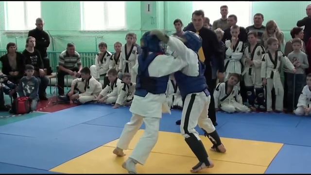 Товарищеская встреча по Тэкэндо (8-11 лет) 6 марта 2016 смотреть онлайн