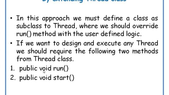 Thread & ways to define a thread in JAVA|| JAVA in Telugu Lecture-70 смотреть онлайн