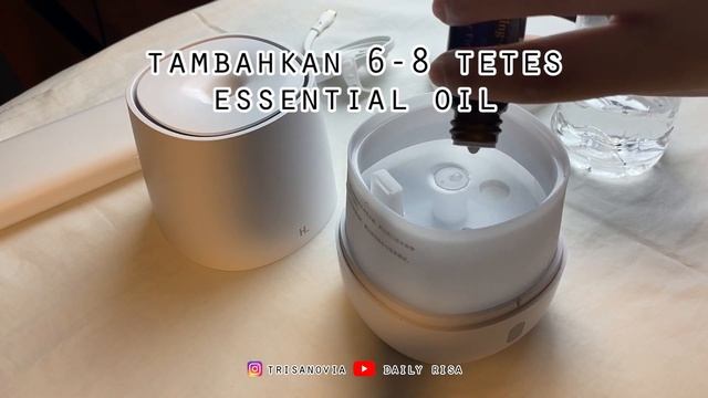 Review Diffuser Xiaomi Happy Life Aroma Diffuser ❤️ Rekomendasi Diffuser Murah Dan Bagus