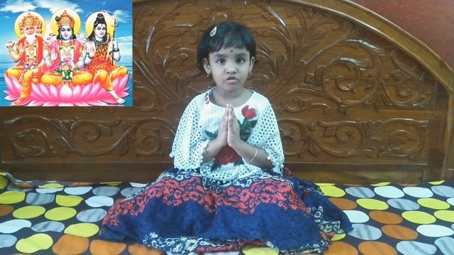 Guru Brahma Guru Vishnu | Guru Mantra|Devotinal Mantra | Sanskrit Shloka|Little Champ Nitara смотреть онлайн