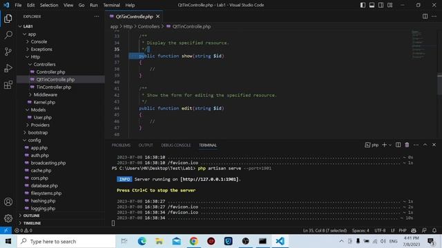 Lập trình PHP 3 - Lab 1 FPT Polytechnic - Khởi tạo Project Laravel - Hoàng Nhân Coder смотреть онлайн