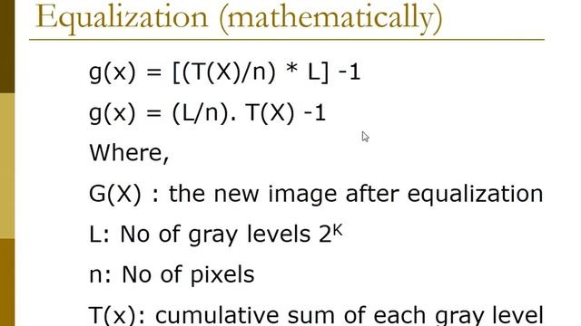Chapter 3 Histogram Equalization смотреть онлайн