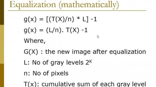 Chapter 3 Histogram Equalization