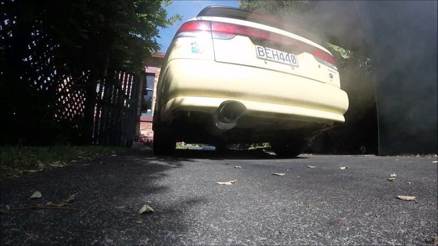 Subaru Legacy RS exhaust смотреть онлайн