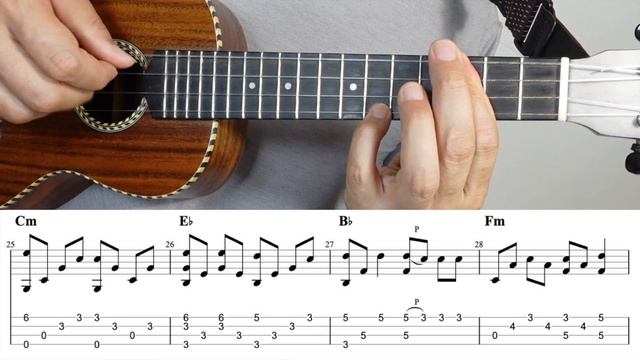 New Divide (Linkin Park) [Ukulele Fingerstyle] Play-Along with Tabs *PDF available смотреть онлайн
