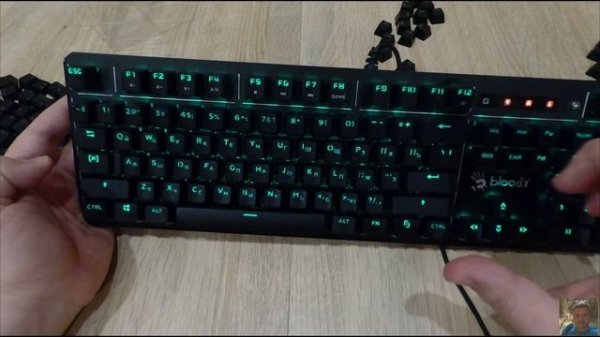 Eng/Ru Keycaps For Mechanical Keyboard / Англ/Рус кнопки для механической клавиатуры