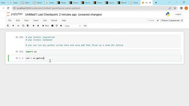 Run jupyter notebook in window/ubuntu - Python смотреть онлайн