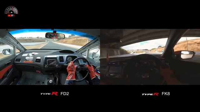 Honda Civic Type R FD2 ? Honda Civic Type R FK8 - SUZUKA 鈴鹿サーキット