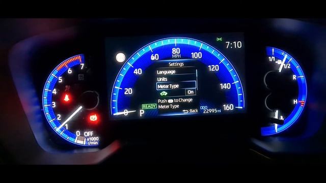 Toyota Corolla - Analogue or Digital - change display type. смотреть онлайн
