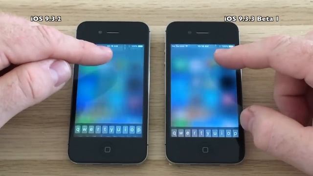 iPhone 4S : iOS 9.3.2 vs iOS 9.3.3 Beta 1 / Public Beta 1 (13G12) Speed Test смотреть онлайн