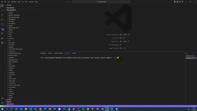 Install Bootstrap in vue.js npm install bootstrap@latest --save смотреть онлайн