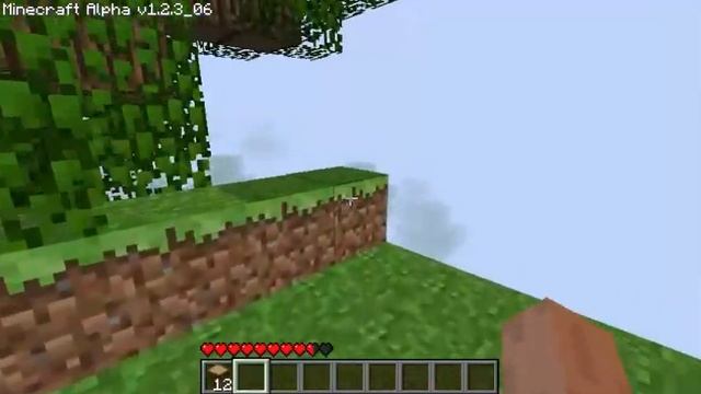 Minecraft Alpha v1.2.3_06, The Hardcore смотреть онлайн