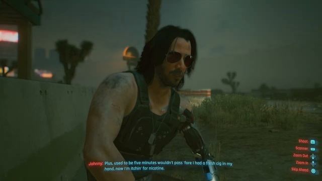 Cyberpunk 2077 Johnny Silverhand and V смотреть онлайн