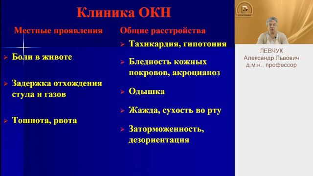 Острая кишечная непроходимость. Диагностика и хирургическая тактика смотреть онлайн