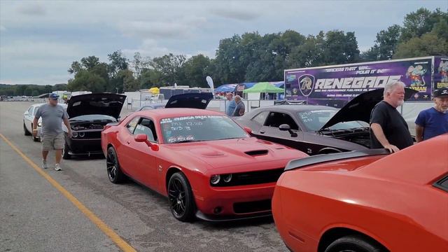 Holley MoParty Dodge Challenger 1320 Shootout Class Drag Racing 2021 смотреть онлайн