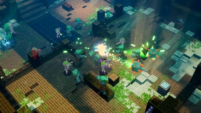 Minecraft Dungeons: Hidden Depths – Official Launch Trailer смотреть онлайн